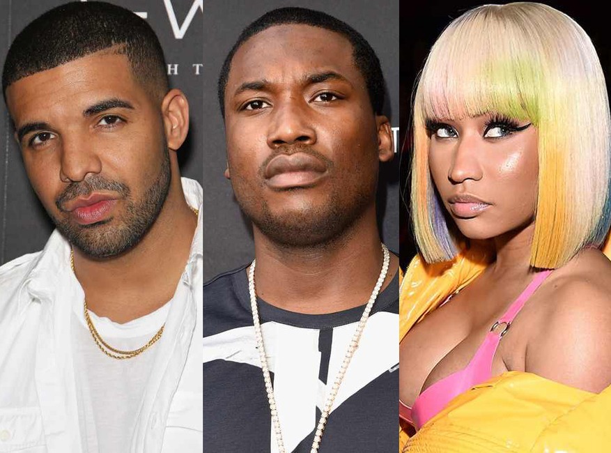 Nicki Minaj, Drake, Meek Mill